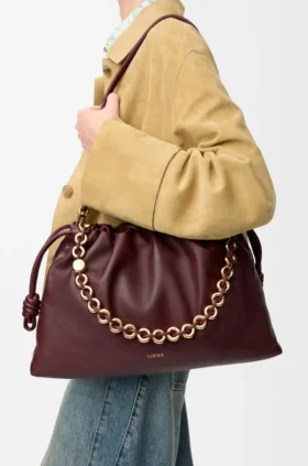 grosse flamenco purse aus weichem nappa lammleder 2 2 280x423 - Grosse Flamenco Purse aus weichem Nappa-Lammleder