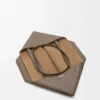 Grosse, horizontale Puzzle Fold-Tragetasche aus weichem, genarbtem Kalbsleder Grosse, horizontale Puzzle Fold-Tragetasche aus weichem, genarbtem Kalbsleder