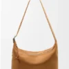 Grosse Loop Hobo aus Kalbsveloursleder