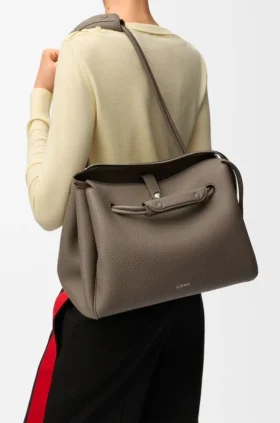 Grosse Madrid-Tasche aus geschmeidigem genarbtem Kalbsleder