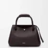Grosse Madrid-Tasche aus geschmeidigem genarbtem Kalbsleder Grosse Madrid-Tasche aus geschmeidigem genarbtem Kalbsleder