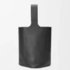 Grosse Pebble Bucket aus geschmeidigem genarbtem Kalbsleder Grosse Pebble Bucket aus geschmeidigem genarbtem Kalbsleder