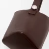 Grosse Pebble Bucket aus geschmeidigem genarbtem Kalbsleder Grosse Pebble Bucket aus geschmeidigem genarbtem Kalbsleder
