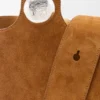 Grosse Pebble Bucket-Beuteltasche aus Kalbsveloursleder Grosse Pebble Bucket-Beuteltasche aus Kalbsveloursleder