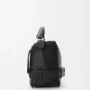 Grosse Puzzle-Biker-Tasche aus glänzendem Kalbsleder Grosse Puzzle-Biker-Tasche aus glänzendem Kalbsleder