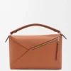 Grosse Puzzle Edge-Tasche aus klassischem Kalbsleder Grosse Puzzle Edge-Tasche aus klassischem Kalbsleder