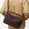 Grosse Puzzle-Tasche aus genarbtem Nubukleder Grosse Puzzle-Tasche aus genarbtem Nubukleder