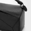 Grosse Puzzle-Tasche aus geschmeidigem genarbtem Kalbsleder Grosse Puzzle-Tasche aus geschmeidigem genarbtem Kalbsleder