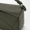 Grosse Puzzle-Tasche aus geschmeidigem genarbtem Kalbsleder Grosse Puzzle-Tasche aus geschmeidigem genarbtem Kalbsleder