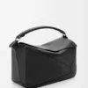 Grosse Puzzle-Tasche aus geschmeidigem genarbtem Kalbsleder Grosse Puzzle-Tasche aus geschmeidigem genarbtem Kalbsleder