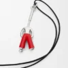 Halskette «Standing Acrobat» aus Sterlingsilber und Emaille Halskette «Standing Acrobat» aus Sterlingsilber und Emaille