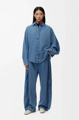 Hemd aus Denim
