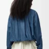 Hemd mit Gürtel aus Denim Hemd mit Gürtel aus Denim