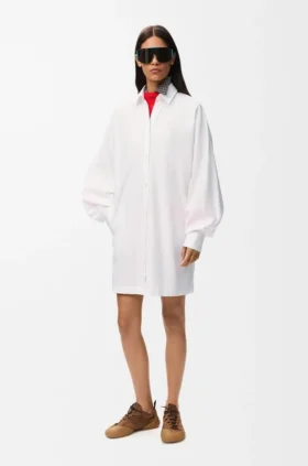 Hemdkleid aus Baumwolle