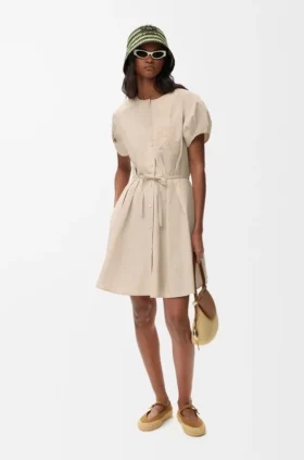 Hemdkleid aus Baumwolle
