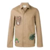 Herren-Jacke von loewe mit Print, braun, H2198210Ib-2140