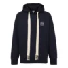 Herren» loewe Anagramm bestickte Kapuzen-Langarm-Bluse, marineblau, H6109700Si-5110
