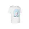 Herren loewe AW19 Painting Kurzarm-T-Shirt Weiss H6299720Si