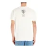 Herren Loewe Baumwoll-Kurzarm-T-Shirt mit Aquarell-Print, weiss H6109831Pc-2100