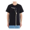 Herren-Loewe-Baumwoll-Shorts mit Kordelzug, kurzärmelig, marineblau H6109031Si-5110