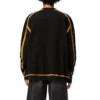 Herren-Loewe-Baumwoll-T-Shirt, gross, langärmelig, schwarz H526341X90-1119