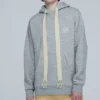 Herren-loewe-Hoodie mit Anagramm-Stickerei, langärmelig, grau, H6109701Si