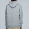 Herren-loewe-Hoodie mit Anagramm-Stickerei, langärmelig, grau, H6109701Si