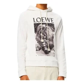 Herren Loewe Maske mit Aufdruck, weiss H6109730Pc-2100