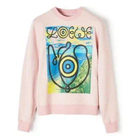 Herren Loewe Pink Eye Printing Red H6299940Pc-7080