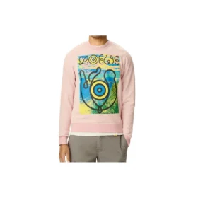 Herren Loewe Pink Eye Printing Red H6299940Pc-7080