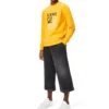 Herren-Pullover aus Baumwolle mit gesticktem loewe-Anagramm-Logo, orange, H526341Xa1-9100