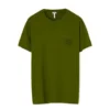 Herren-T-Shirt von loewe Anagram Classic, bestickt, Baumwolle, Rundhalsausschnitt, kurze Ärmel, grün, H6109230Cr-4160