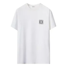Herren-T-Shirt von loewe mit «Anagram»-Stickerei, Baumwolle, Rundhalsausschnitt, kurze Ärmel, weiss H526Y22J26-2100