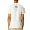 Herren-T-Shirt von loewe mit weissem «Snow Mountain»-Print, kurzärmelig, weiss, H6299983Pc-2100