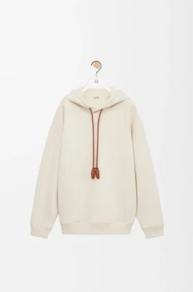 Hoodie in lockerer Passform aus Baumwolle