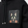 Hoodie in lockerer Passform aus Baumwolle