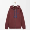 Hoodie mit Reissverschluss aus Baumwolle