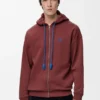 Hoodie mit Reissverschluss aus Baumwolle