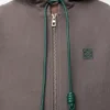 Hoodie mit Reissverschluss aus Baumwolle