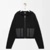Hoodie mit Reissverschluss aus Wolle Hoodie mit Reissverschluss aus Wolle