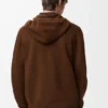 Hoodie mit Reissverschluss aus Wolle Hoodie mit Reissverschluss aus Wolle