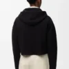 Hoodie mit Reissverschluss aus Wolle Hoodie mit Reissverschluss aus Wolle