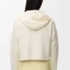 Hoodie mit Reissverschluss aus Wolle