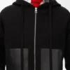 Hoodie mit Reissverschluss aus Wolle Hoodie mit Reissverschluss aus Wolle