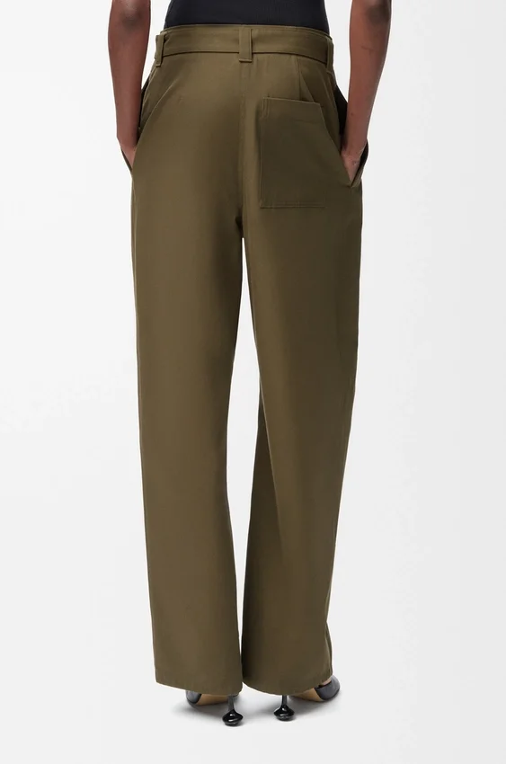 Hose aus Baumwolle und Seide Hose aus Baumwolle und Seide