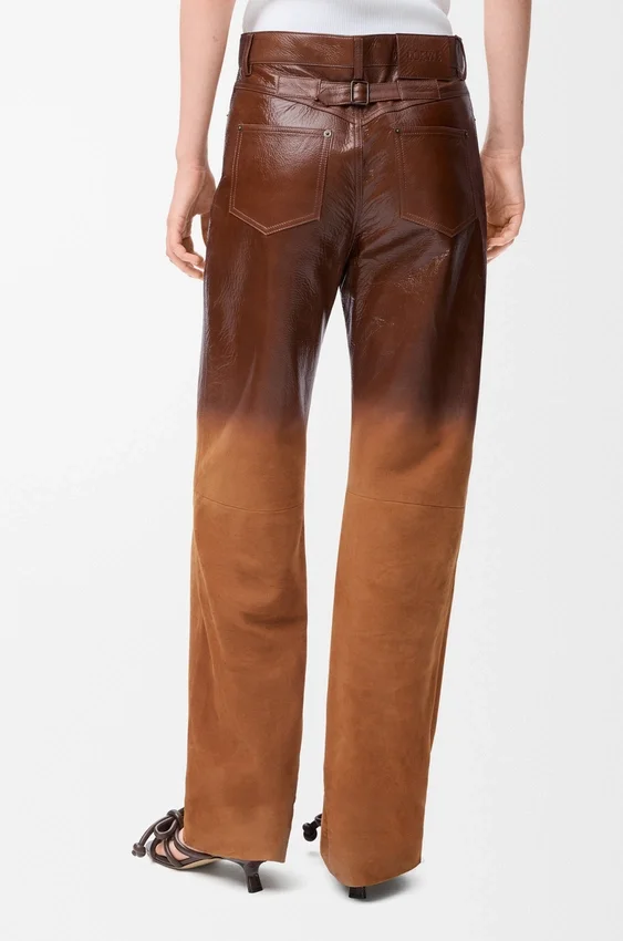Hose aus Lammveloursleder Hose aus Lammveloursleder