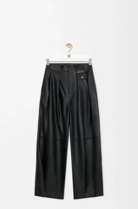 Hose aus Nappa-Lammleder