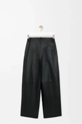 Hose aus Nappa-Lammleder