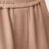 Hose mit geradem Bein aus Nappa-Lammleder Hose mit geradem Bein aus Nappa-Lammleder