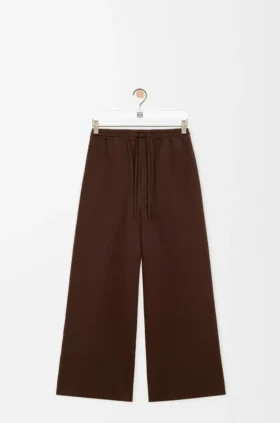 Hose mit Kordelzug aus Baumwolle Hose mit Kordelzug aus Baumwolle